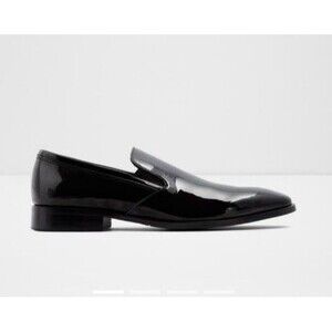 Aldo Calcescu Men's Black Dress Slip On